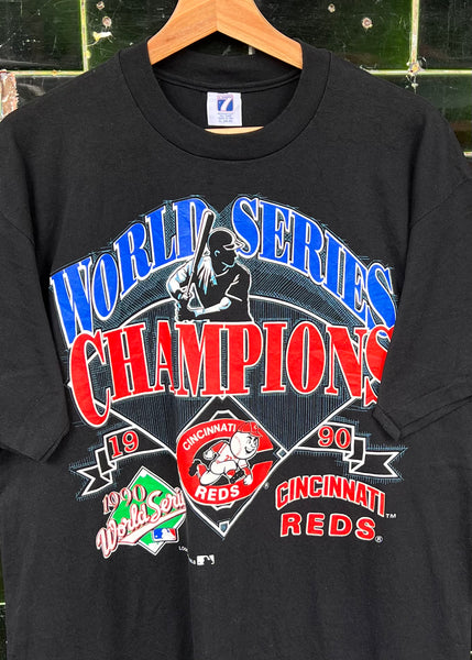 Vintage Cincinnati Reds 1990 World Series Shirt Size Medium