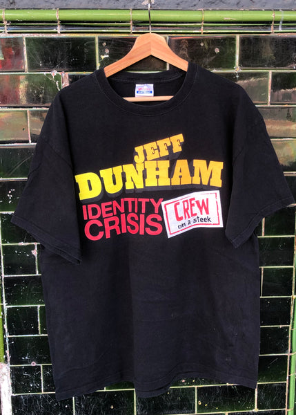 Vintage Jeff Dunham Identity Crisis Comedian Tour Tee